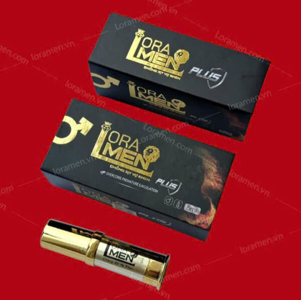 Lora Men Plus - Chai Xịt Kéo Dài Quan Hệ Nam Giới . - Hình ảnh 3