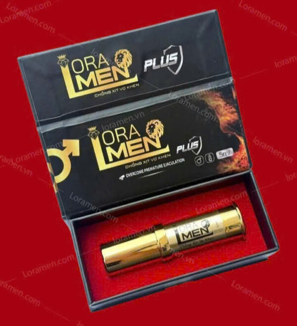 Lora Men Plus - Chai Xịt Kéo Dài Quan Hệ Nam Giới . - Hình ảnh 2