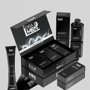 Combo LORAMAX 24 : 2 Sữa Tắm Gội Nam 3in1 & 1 Sữa Rửa Mặt 100ml dành cho nam giới